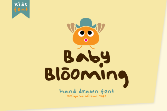 Baby Blooming: A Playful Font for Polished Branding