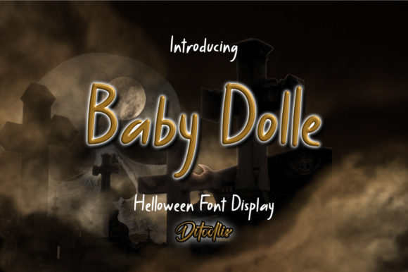 Baby Dolle Display Font for Editorial Design