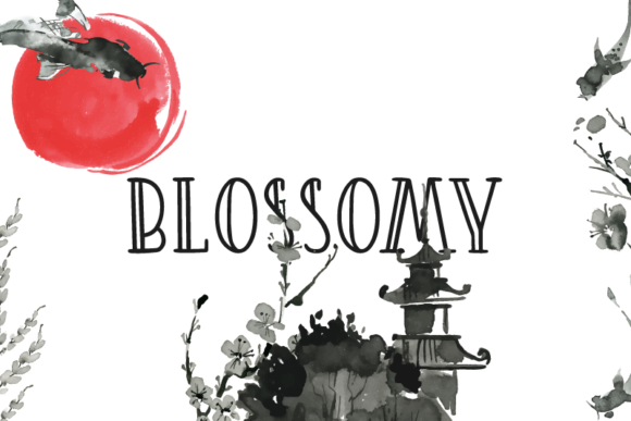 Blossomy Font for Professional Branding and Creative Projects