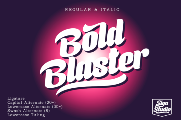 Boldblaster Font Review and Free Download