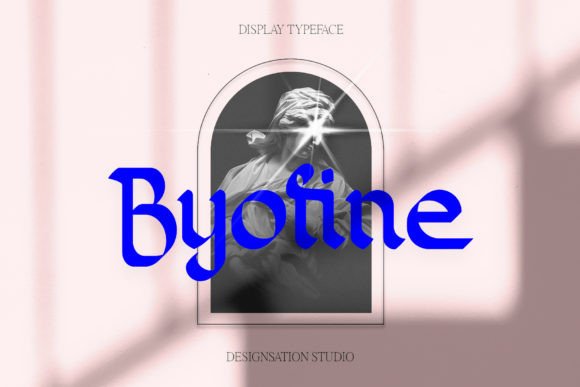 Byofine: A Cool Display Font for Modern Web Design