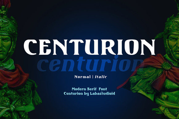 Centurion: A Bold Display Font for Business Branding