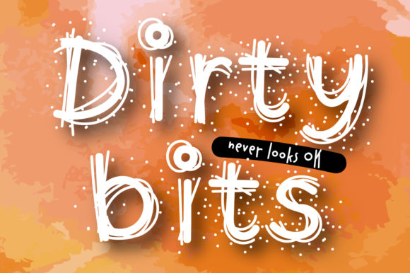 Dirty Bits Font for Eye-Catching Branding and Digital Campaigns