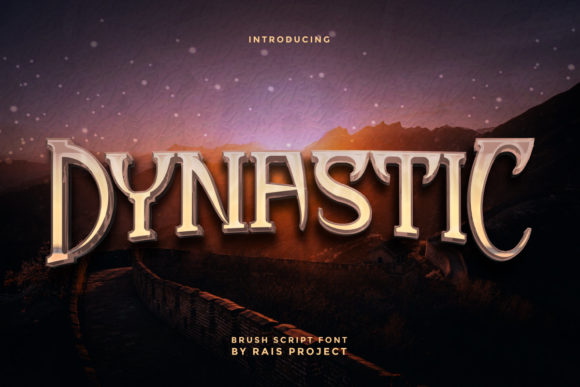 Dynastic Font for Spooky Branding and Eye-Catching Design