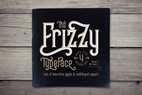 Frizzy Font for Handmade Projects and Branding