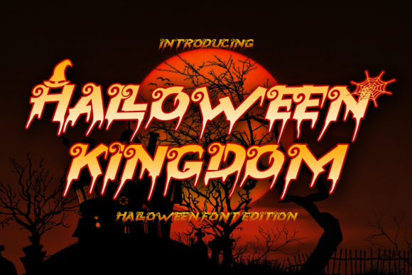 Halloween Kingdom Font for Spooky Seasonal Designs