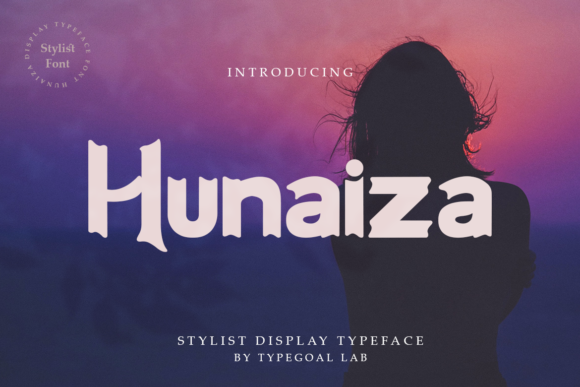 Hunaiza: A Display Font That Elevates Handmade Creations
