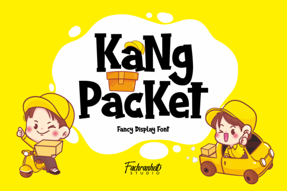KaNg PacKet Font for Quirky Branding and Creative Design