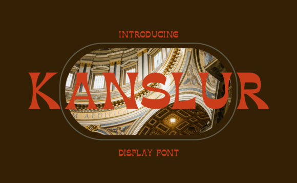 Kanslur: A Whimsical Display Font for Modern Marketing