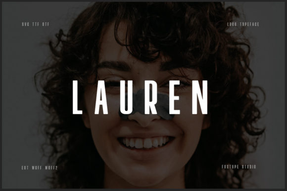Lauren Font for Bold Branding and Creative Projects