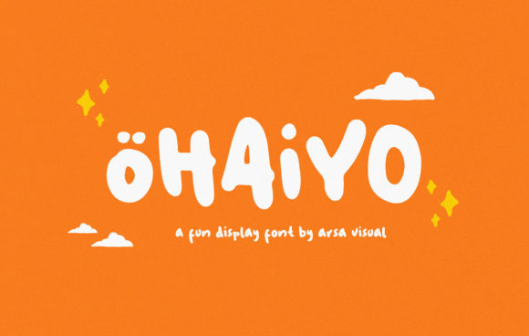 Ohaiyo Font for Playful Branding and Eye-Catching Design
