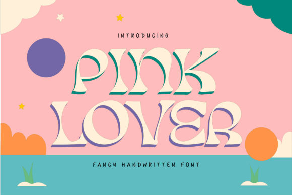 Pink Lover Font for Eye-Catching Campaign Designs