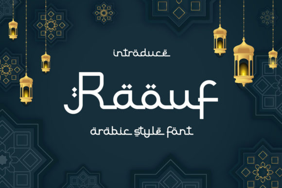 Raouf Font for Whimsical Web Design