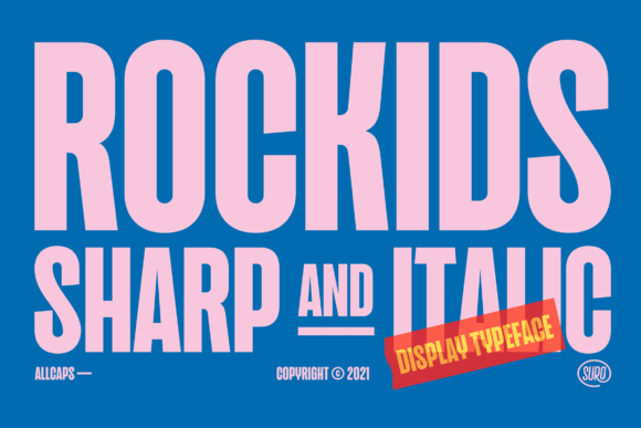 Rockids Sharp for Bold Web Typography