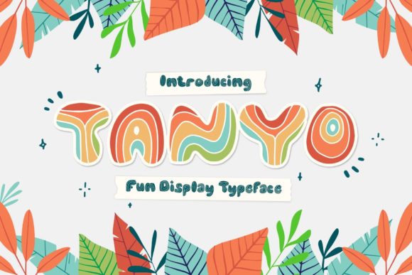 Tanyo: A Retro-Inspired Display Font for Modern Editorial Design