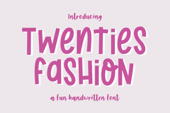 Twenties Fashion for Modern Web Design Projects