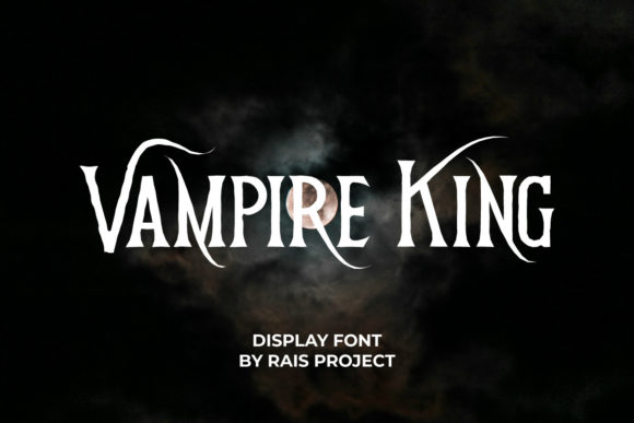 Vampire King Font for Dark and Dramatic Typography