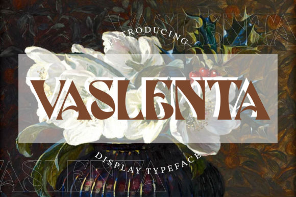 Vaslenta Font Download for Creative Projects